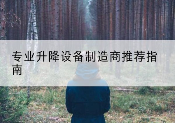 雷州电动剪叉升降平台厂家-专业升降设备制造商推荐指南